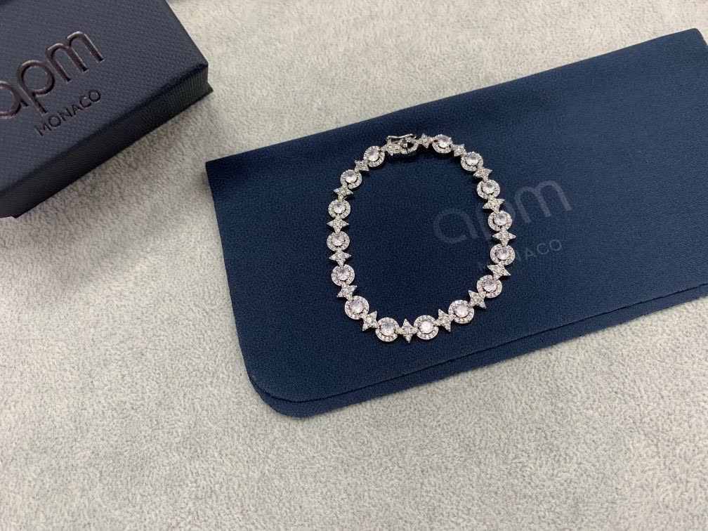 APM Monaco Elegant Diamond Bracelet
